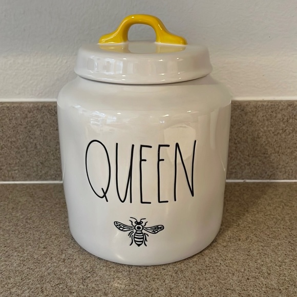 Rae Dunn Other - Rae Dunn Queen Bee Jar with Lid